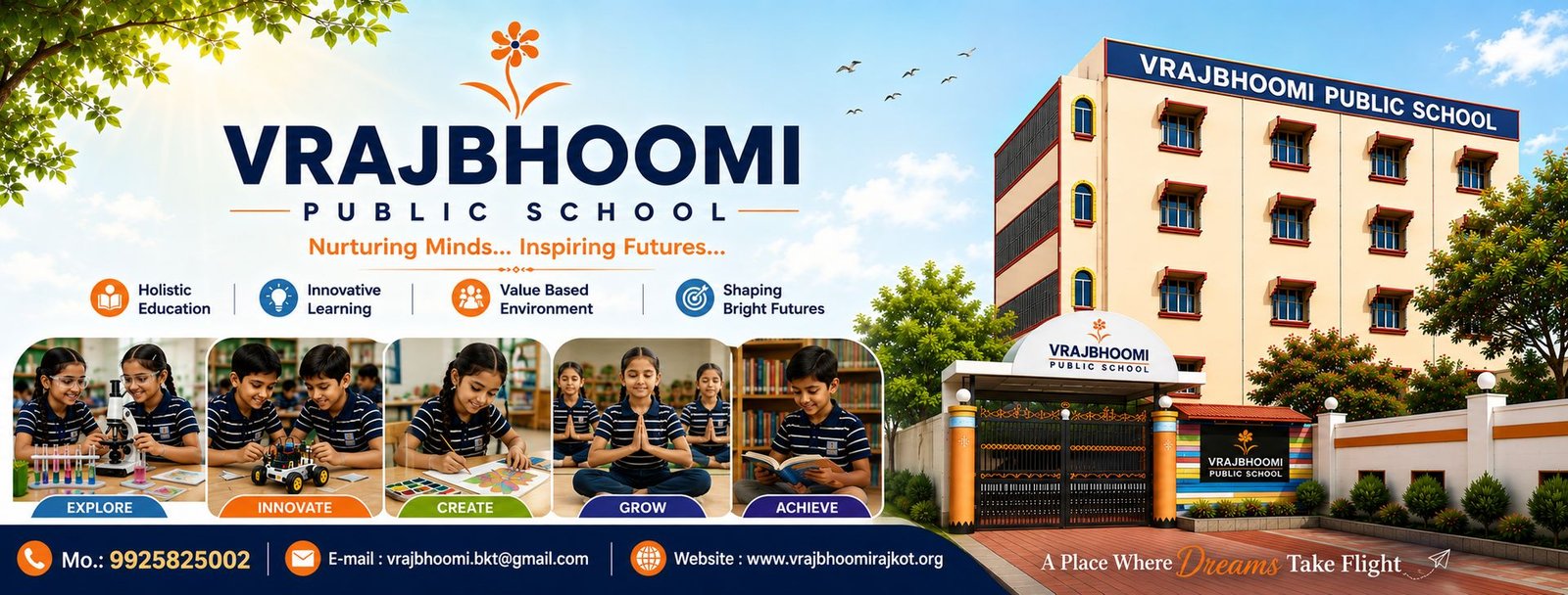 Vrajbhoomi School Campus